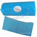 Blue plastic garbage bag/trash bag HDPE can liner